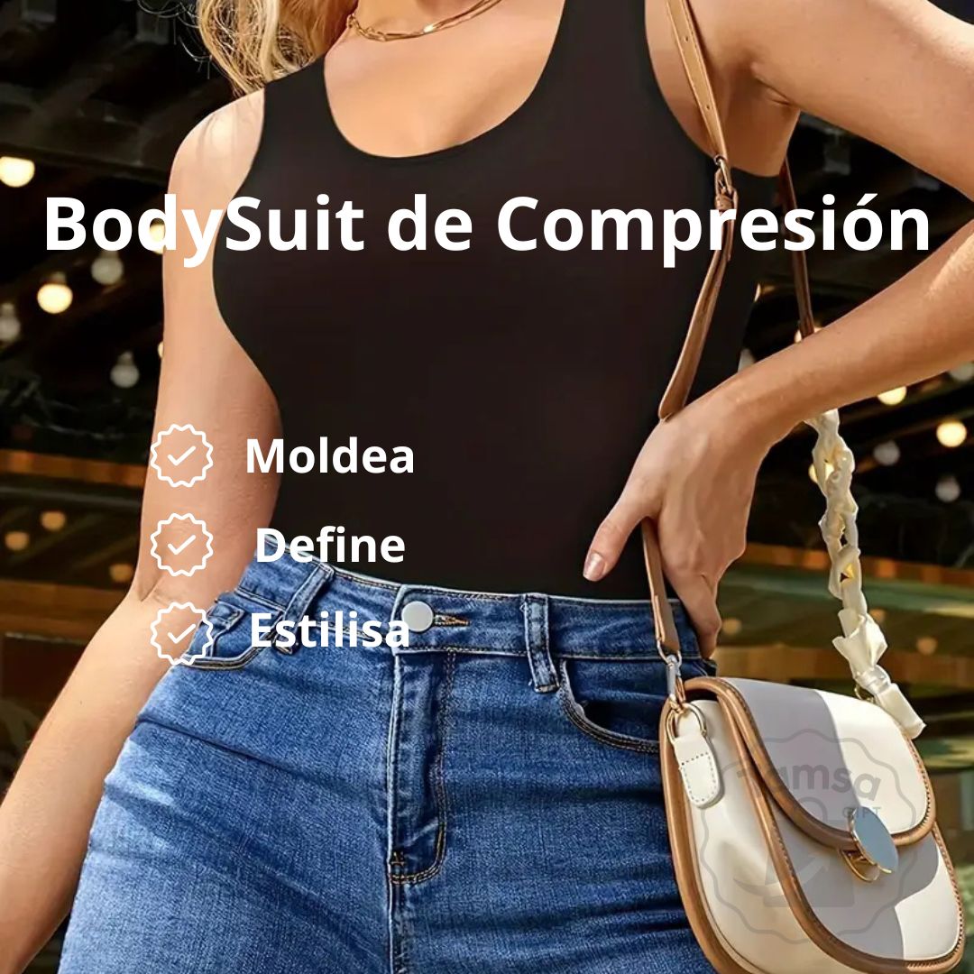 Bodysuit de compresión | Te ayuda a Moldear tu silueta y lucir espectacular sin dejar de sentirte libre y fresca