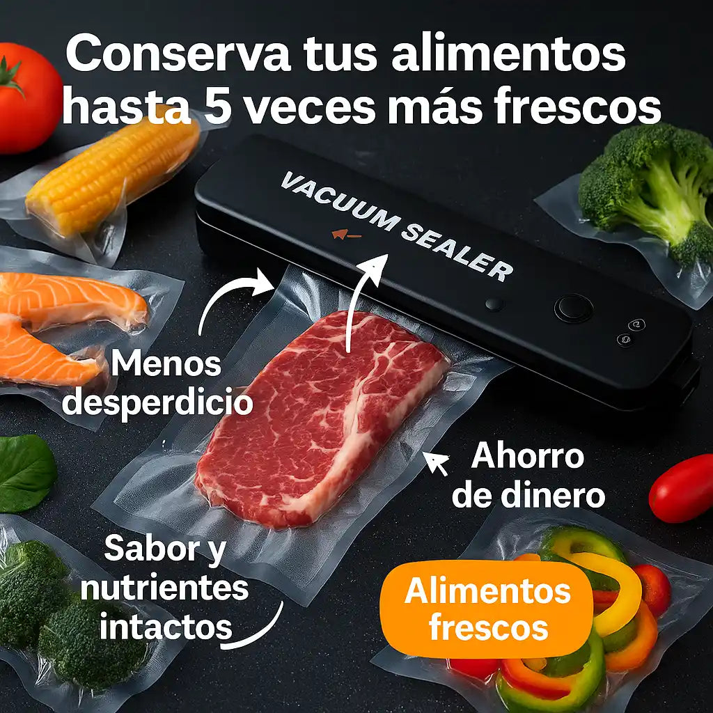 VacuumFresh® – Selladora al Vacío para Alimentos