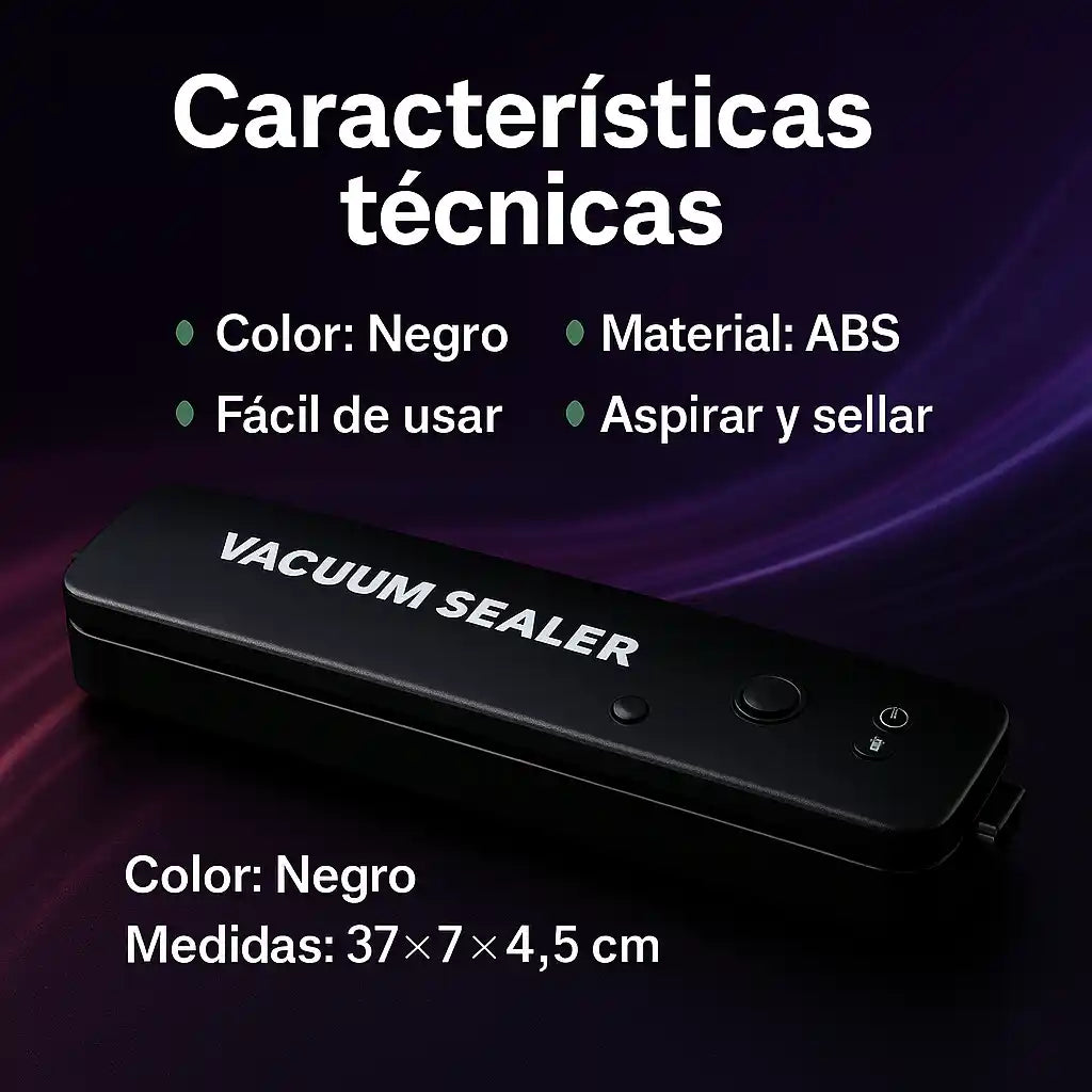 VacuumFresh® – Selladora al Vacío para Alimentos