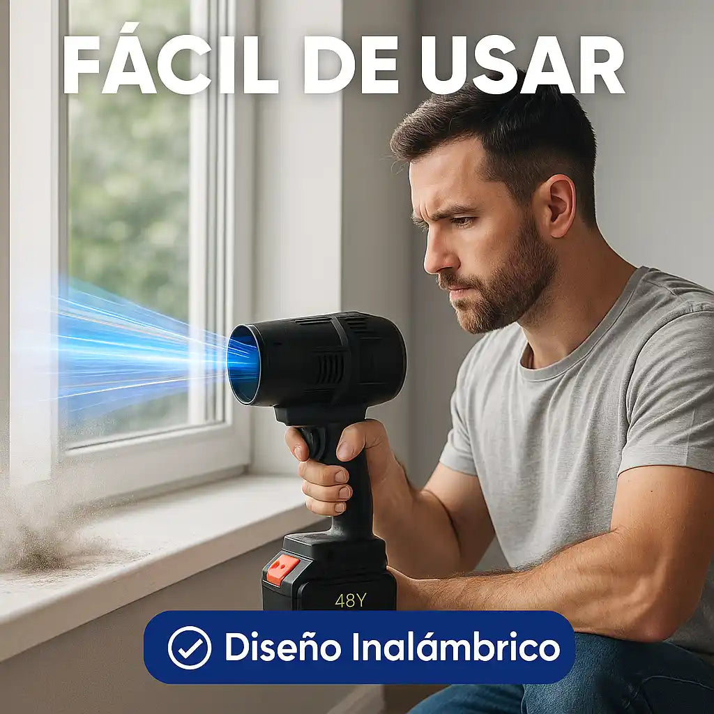 TurboDry® Sopladora Profesional de Polvo