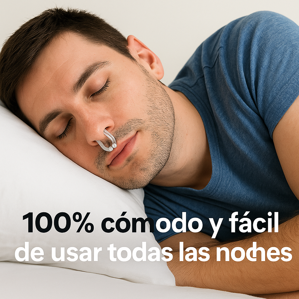 SnoreFree™ | Solución Médica Anti-Ronquidos + Descanso Profundo sin Cirugías