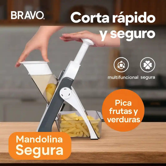 Bravo® Vegetable Cutter – Picador de Verduras Seguro y Rápido
