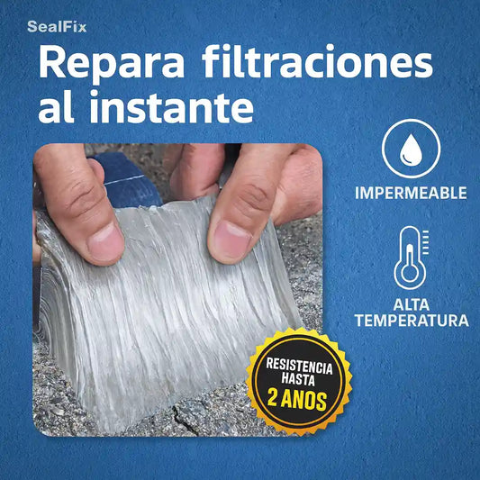 SealFix® – Cinta Impermeable de Aluminio Butilo 10cm x 5m